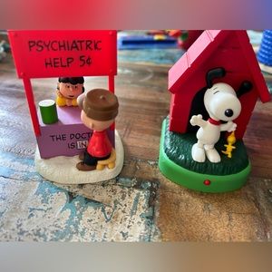 2 Peanuts Hallmark Ornaments